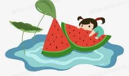 吃瓜动画壁纸高清,高清动画壁纸中的吃瓜时光